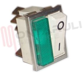 Visualizza i dettagli per INTERRUTTORE UNIPOLARE + SPIA LUMINOSA VERDE Immagine di INTERRUTTORE UNIPOLARE + SPIA LUMINOSA VERDE
