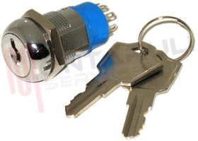 Visualizza i dettagli per DEVIATORE CON RITORNO 8 CONTATTI CON CHIAVE METALLICO Immagine di DEVIATORE CON RITORNO 8 CONTATTI CON CHIAVE METALLICO