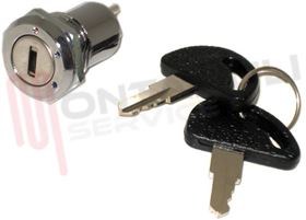 Visualizza i dettagli per DEVIATORE UNIPOLARE CON CHIAVE METALLICO O-I-II Immagine di DEVIATORE UNIPOLARE CON CHIAVE METALLICO O-I-II