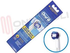 Visualizza i dettagli per ORAL-B PRECICISION CLEAN EB20-4ERPACK 4PEZZI. Immagine di ORAL-B PRECICISION CLEAN EB20-4ERPACK 4PEZZI.