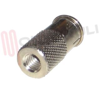 Immagine di CONNETTORE FEMMINA A VITE INNESTO RAPIDO PER CAVO D.5MM.