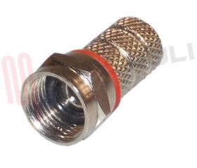 Visualizza i dettagli per CONNETTORE F MASCHIO A VITE PER CAVO D.5MM Immagine di CONNETTORE F MASCHIO A VITE PER CAVO D.5MM