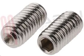 Visualizza i dettagli per VITI GRANO INOX PUNTA PIANA MM.5X6 Immagine di VITI GRANO INOX PUNTA PIANA MM.5X6