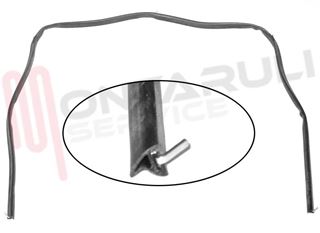 Immagine di GUARNIZIONE PORTA FORNO 3 LATI 450X320MM. 3G+2L