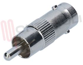 Visualizza i dettagli per ADATTATORE RCA MASCHIO / BNC FEMMINA Immagine di ADATTATORE RCA MASCHIO / BNC FEMMINA