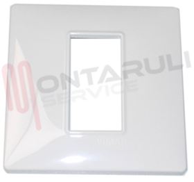 Visualizza i dettagli per PLACCA 1 POSTO BIANCA SERIE PLANA Immagine di PLACCA 1 POSTO BIANCA SERIE PLANA