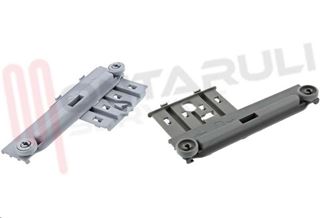 Immagine di GRUPPO STAFFA REGOLAZIONE CESTO SUPERIORE KIT DX+SX