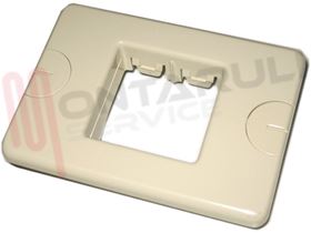 Visualizza i dettagli per PLACCA 2 POSTO AVORIO SERIE 9000 GEWISS Immagine di PLACCA 2 POSTO AVORIO SERIE 9000 GEWISS