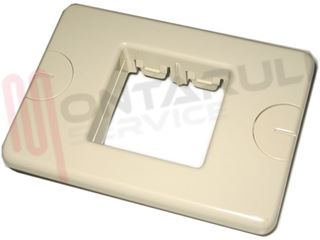 Immagine di PLACCA 2 POSTO AVORIO SERIE 9000 GEWISS