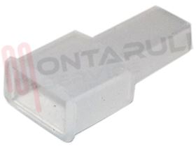 Visualizza i dettagli per BLOCCHETTO COPRI TERMINALI FASTON FEMMINA Immagine di BLOCCHETTO COPRI TERMINALI FASTON FEMMINA