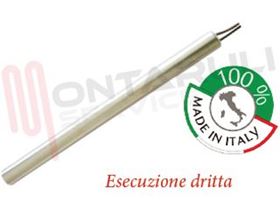 Visualizza i dettagli per RESISTENZA ACCENSIONE DIAM.9,9MM. 300W 155MM. Immagine di RESISTENZA ACCENSIONE DIAM.9,9MM. 300W 155MM.
