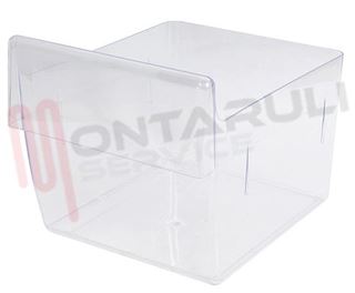 Immagine di CASSETTO VERDURA TRASPARENTE 290X235X180/225MM.