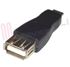 Immagine di ADATTATORE USB FEMMINA A MICRO USB MASCHIO