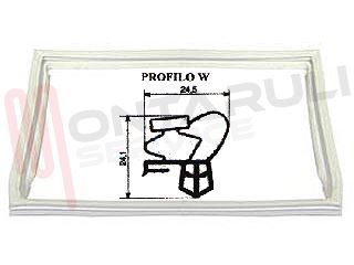Immagine di GUARNIZIONE MAGNETICA 4L MARRONE 0780X525MM SEZ.W