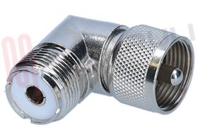 Visualizza i dettagli per ADATTATORE UHF PL259 MASCHIO/ PL259 FEMMINA Immagine di ADATTATORE UHF PL259 MASCHIO/ PL259 FEMMINA