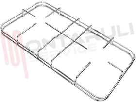 Visualizza i dettagli per GRIGLIA 2 FUOCHI FILO 454X245MM. CROMATO NARDI Immagine di GRIGLIA 2 FUOCHI FILO 454X245MM. CROMATO NARDI