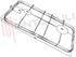 Immagine di GRIGLIA 2 FUOCHI FILO 454X245MM. CROMATO NARDI