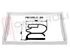 Immagine di GUARNIZIONE MAGNETICA 4L BIANCA 0570X395MM SEZ.BB