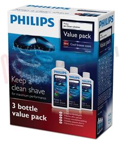 Visualizza i dettagli per SOLUZIONE PULIZIA RASOI KIT 3PZ. PHILIPS JET CLEAN HQ203/50 Immagine di SOLUZIONE PULIZIA RASOI KIT 3PZ. PHILIPS JET CLEAN HQ203/50