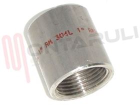Visualizza i dettagli per MANICOTTO FILETTATO 1'' INOX Immagine di MANICOTTO FILETTATO 1'' INOX