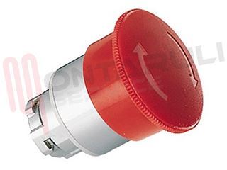 Immagine di PULSANTE ROSSO METALLICO CON SBLOCCO