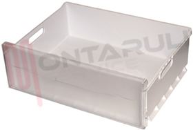 Visualizza i dettagli per CASSETTO CENTRALE CONGELATORE 530X405XH.145/185MM. Immagine di CASSETTO CENTRALE CONGELATORE 530X405XH.145/185MM.