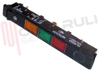 Immagine di GRUPPO INTERRUTTORE E SPIE NERO HL-403AA
