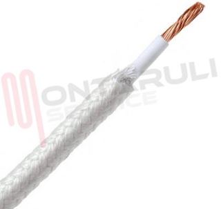 Immagine di CORDINA FLESSIBILE VETRO SILICONICA 4MMQ. BIANCA