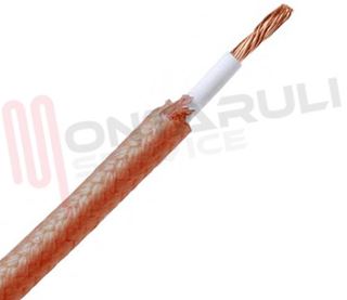 Immagine di CORDINA FLESSIBILE VETRO SILICONICA 6MMQ. MARRONE