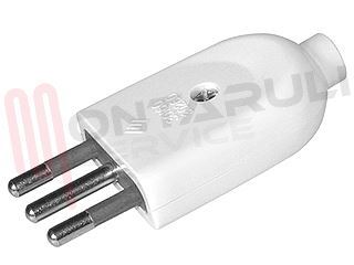 Immagine di SPINA VOLANTE 2P+T 10A BIANCA IMQ