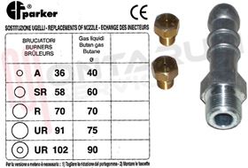 Visualizza i dettagli per SERIE 2 UGELLI 5MB PER GPL CON PORTAGOMMA PARKER Immagine di SERIE 2 UGELLI 5MB PER GPL CON PORTAGOMMA PARKER