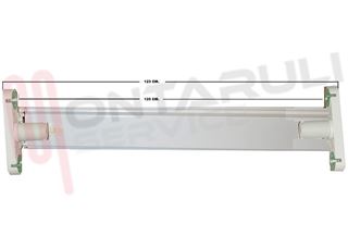 Immagine di PLAFONIERA 2X36W PRE-CABLATA SEMPLICE SMALTATA BIANCA