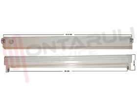 Visualizza i dettagli per PLAFONIERA 1X18W PRE-CABLATA SEMPLICE SMALTATA BIANCA SSE Immagine di PLAFONIERA 1X18W PRE-CABLATA SEMPLICE SMALTATA BIANCA SSE