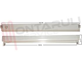 Visualizza i dettagli per PLAFONIERA 1X58W PRE-CABLATA SEMPLICE SMALTATA BIANCA SSE Immagine di PLAFONIERA 1X58W PRE-CABLATA SEMPLICE SMALTATA BIANCA SSE