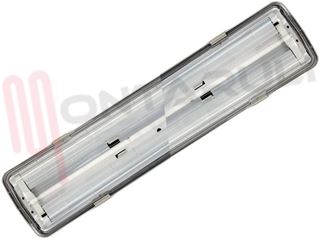 Immagine di PLAFONIERA FL1X58W PRE-CABLATA TENUTA STAGNO