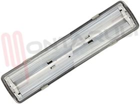 Visualizza i dettagli per PLAFONIERA 1X18W PRE-CABLATA TENUTA STAGNO Immagine di PLAFONIERA 1X18W PRE-CABLATA TENUTA STAGNO