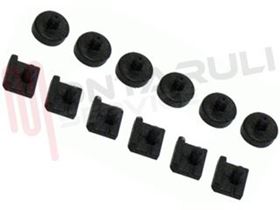 Visualizza i dettagli per KIT GOMMINI GRIGLIA 12PZ. Immagine di KIT GOMMINI GRIGLIA 12PZ.