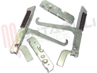 Immagine di KIT CERNIERA + PORTARULLINO PORTA FORNO GASFIRE SMEG