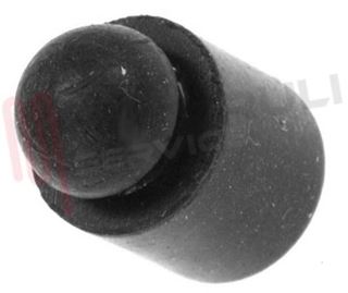Immagine di GOMMINO CERNIERA COPERCHIO IN VETRO 54-90 NERO