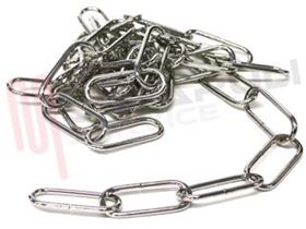 Visualizza i dettagli per CATENA GENOVESE FERRO SILVER NICHIEL PICCOLA PER LAMPADARI Immagine di CATENA GENOVESE FERRO SILVER NICHIEL PICCOLA PER LAMPADARI