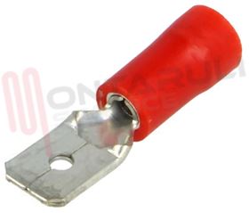 Visualizza i dettagli per FASTON MASCHIO ROSSO 1,5MMQ PER 6,3X0,8 Immagine di FASTON MASCHIO ROSSO 1,5MMQ PER 6,3X0,8