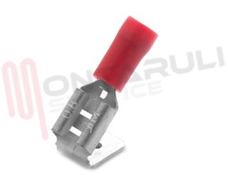 Immagine di FASTON MASCHIO+FEMMINA ROSSO 0,25-1,5MMQ 6,3X0,8