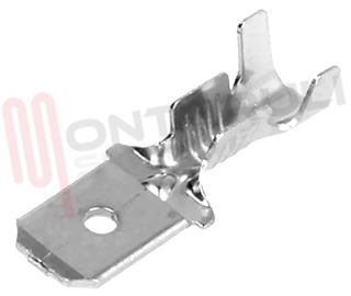 Immagine di FASTON MASCHIO 2,5MMQ 6,3X0,8MM STAGNATO