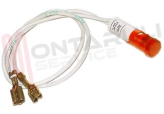 Immagine di LAMPADA SPIA ARANCIONE L=285MM.