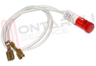 Immagine di LAMPADA SPIA ROSSA L=285MM.