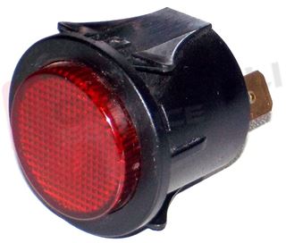 Immagine di SEGNALAZIONE LUMINOSA ROSSA 220V TONDA