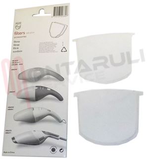Immagine di FILTRI MINI ASPIRAPOLVERE HR6934/HR6040/HR6060 CF. 2PEZZI