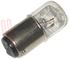 Immagine di LAMPADA TUBOLARE CHIARA BA15D 5W 60V 16X36MM.