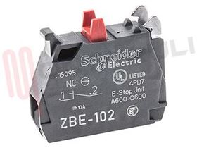 Visualizza i dettagli per CONTATTO AUSILIARIO NC PER PULSANTI ZBE-102 Immagine di CONTATTO AUSILIARIO NC PER PULSANTI ZBE-102