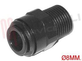 Visualizza i dettagli per RACCORDO DIRITTO JG PM010803E M3/8''BSPT Immagine di RACCORDO DIRITTO JG PM010803E M3/8''BSPT